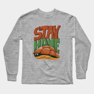 Turtle Stay home Long Sleeve T-Shirt